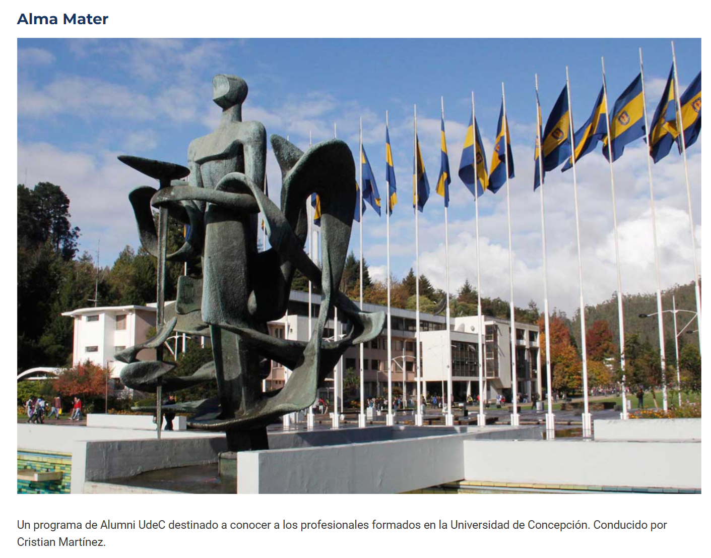 Entrevista a Viana en Radio UdeC