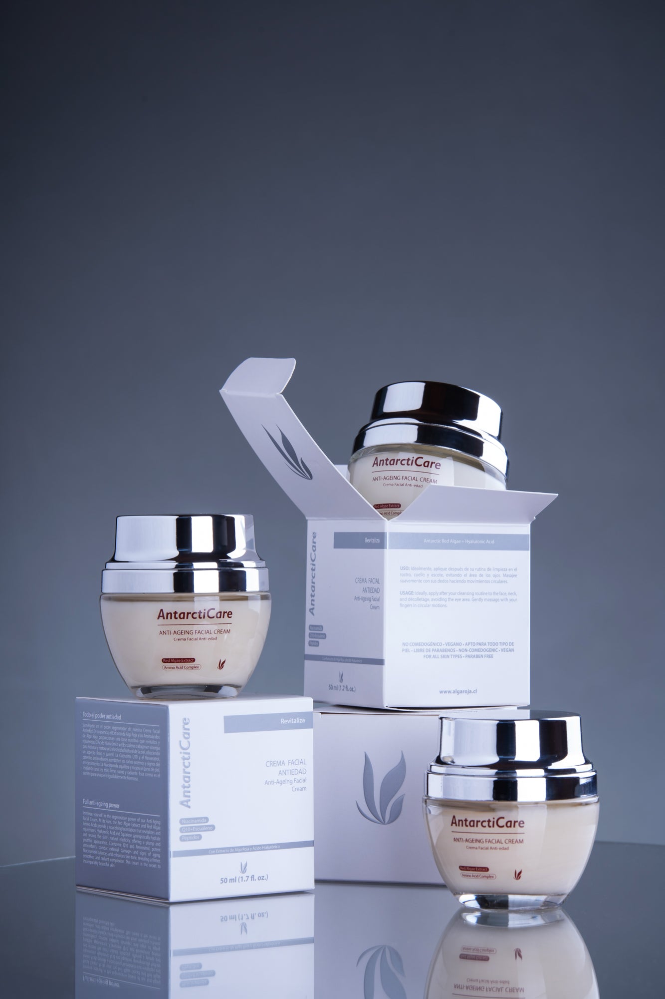 Ácido Hialurónico y Alga Roja: El duo estrella para combatir arrugas, rojez e inflamación.