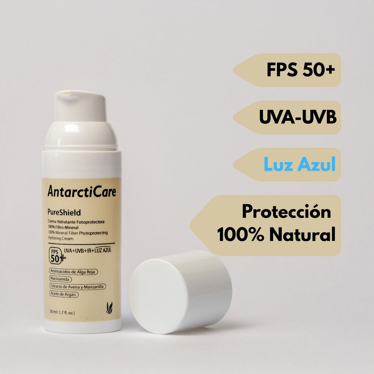 PureShield® Fotoprotector Natural FPS50+ 50 ml
